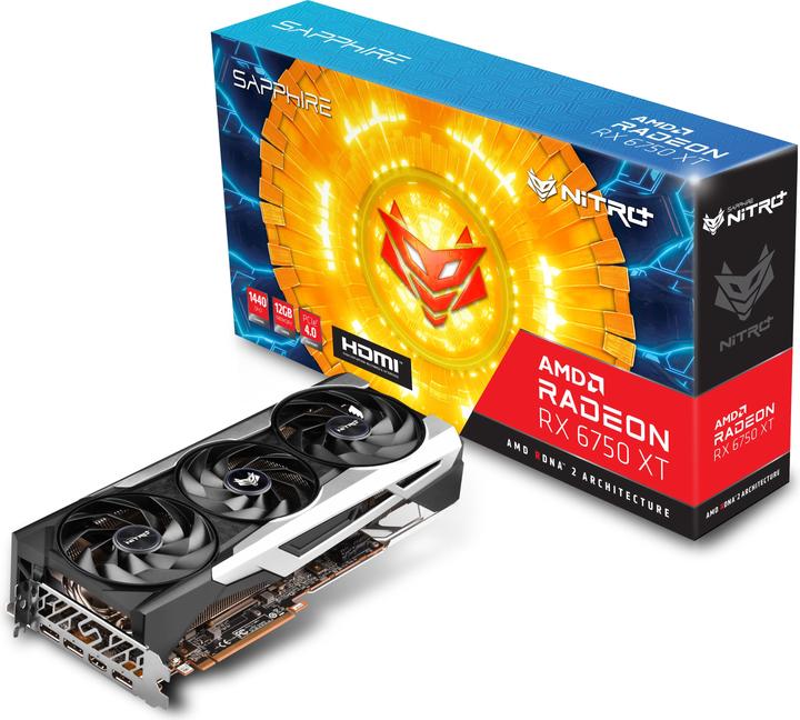 Produktbild Sapphire Radeon RX6750XT Gaming OC Nitro+ (12 GB)