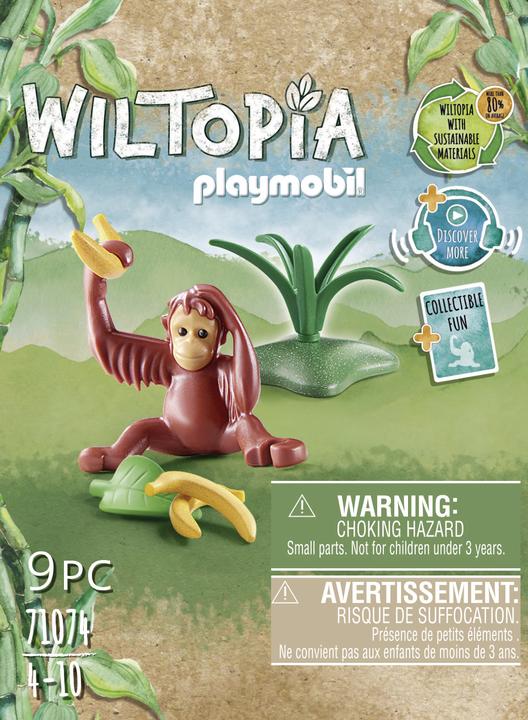 Produktbild Playmobil Junger Orang-Utan (71074, Playmobil Wiltopia)