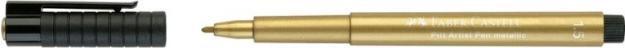 Actual product image Faber-Castell Pitt Artist Pen Metallic (Gold, 1 x)