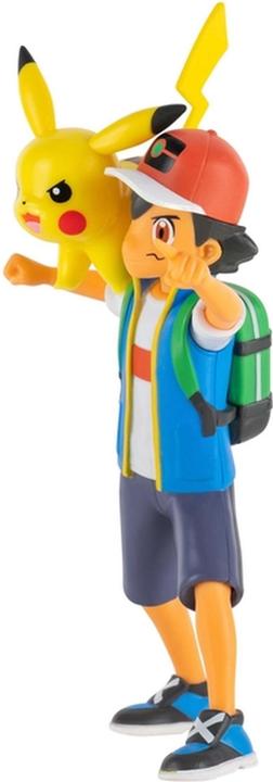Produktbild Jazwares Pokémon: Ash+Pikachu - Battle Feature Figur 10 cm