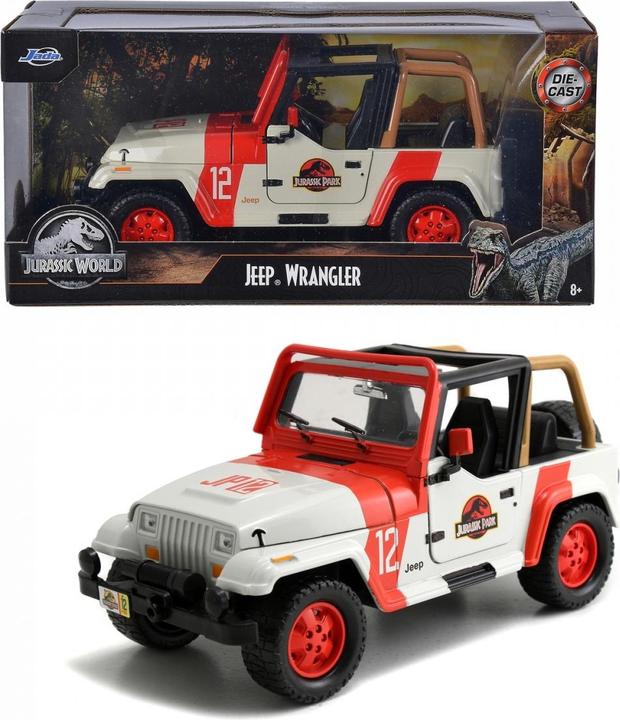 Image du produit Jada Jurassic Park 1992 Jeep Wrangler 1:24