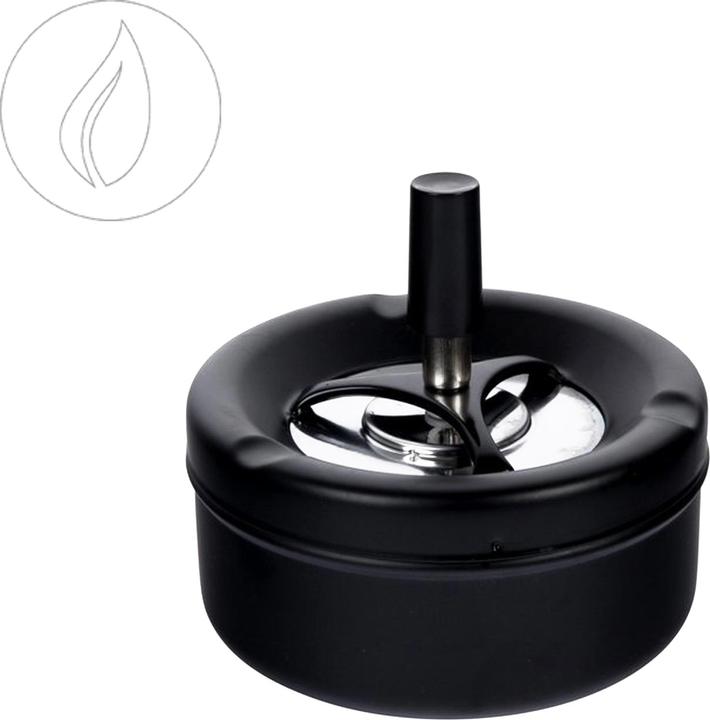 Moosmayr Rotary Ashtray Matt Black