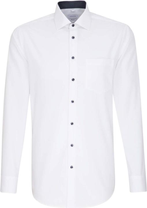 Seidensticker Hemd Regular Business Kent Patch12 white (L)