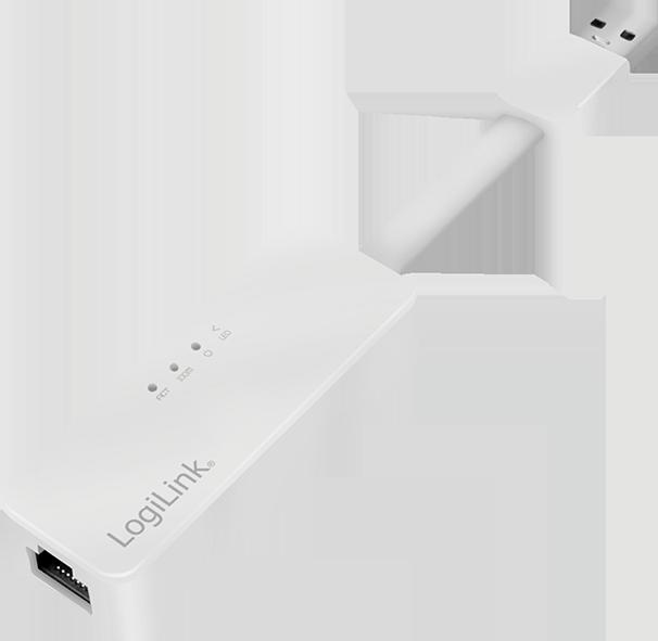 Immagine prodotto LogiLink Adattatore Ethernet (USB, RJ45 (1x))