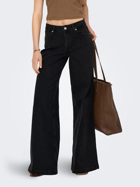Image du produit Only ONLCALIFORNIA Mittlere Taille Weiter Beinschnitt Jeans Jeans mit weitem Bein (W31/L30)