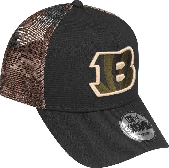 Immagine prodotto New Era Cappello Trucker Snapback - Cincinnati Bengals in legno camo (Taglia unica)
