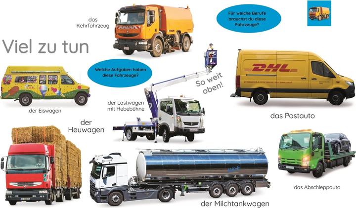 Produktbild Erstes Lernen. Traktor, Bagger, Laster (Deutsch)