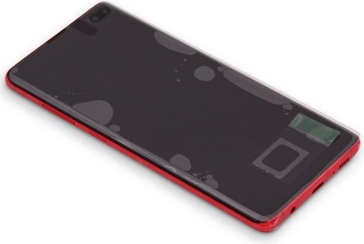 Actual product image Samsung Original Galaxy S10 Plus Display LCD Touch Red (Display, Galaxy S10+)