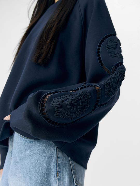 Actual product image Object Besticktes Sweatshirt (L)