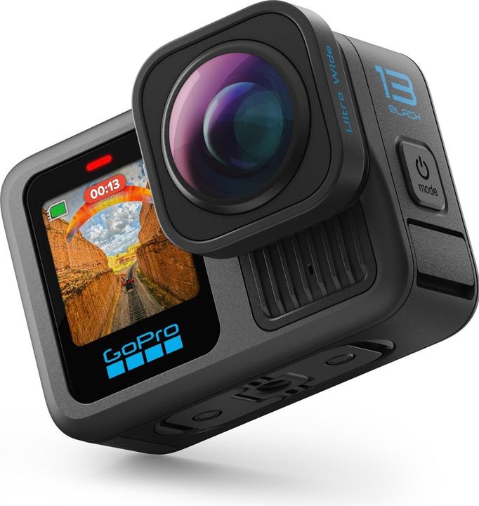 Actual product image GoPro Hero13 Bk Ultra Wide Edition (60p, Bluetooth, GPS)