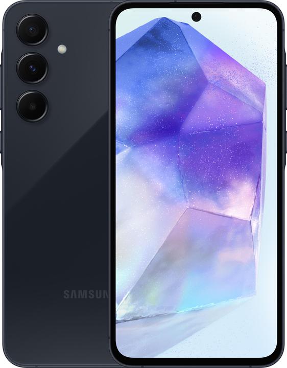 Actual product image Samsung Galaxy A55 Enterprise Edition (128 GB, Awesome Navy, 6.60", Hybrid Dual SIM + eSIM, 50 Mpx, 5G)