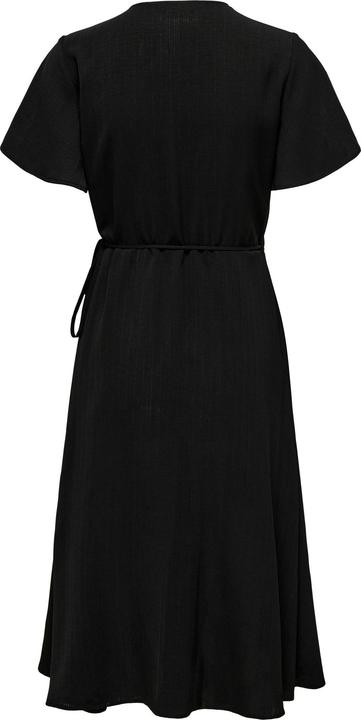 Actual product image Only Stucali S/S Midi Wrap Dress Wvn (XS)