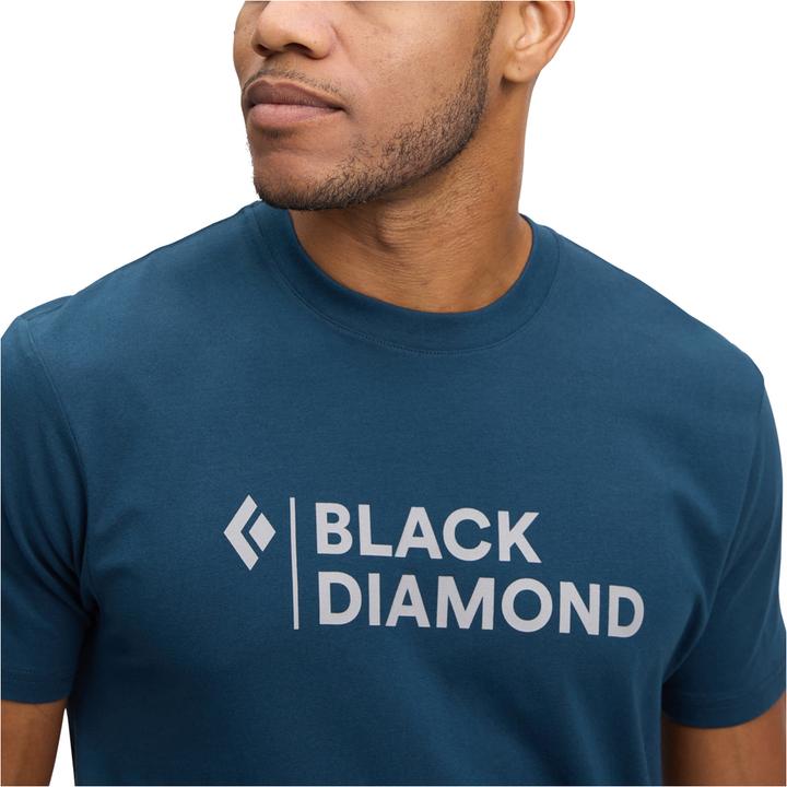 Actual product image Black Diamond M Mini Stacked Ss Tee (L)