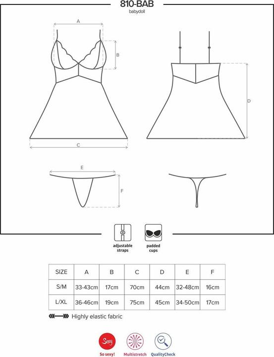 Actual product image Obsessive Victoria (S, M)
