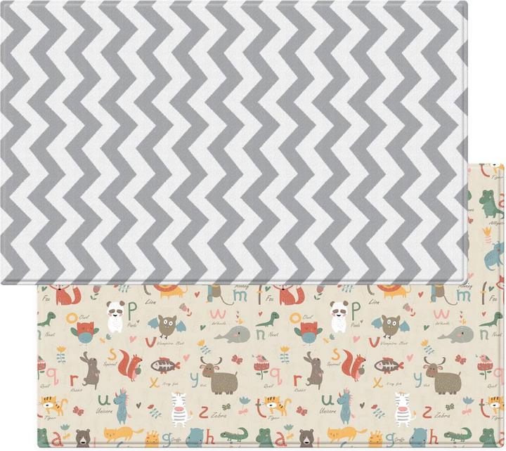 Dwinguler Zig Zag Grey (Slim) (180 x 140 cm)