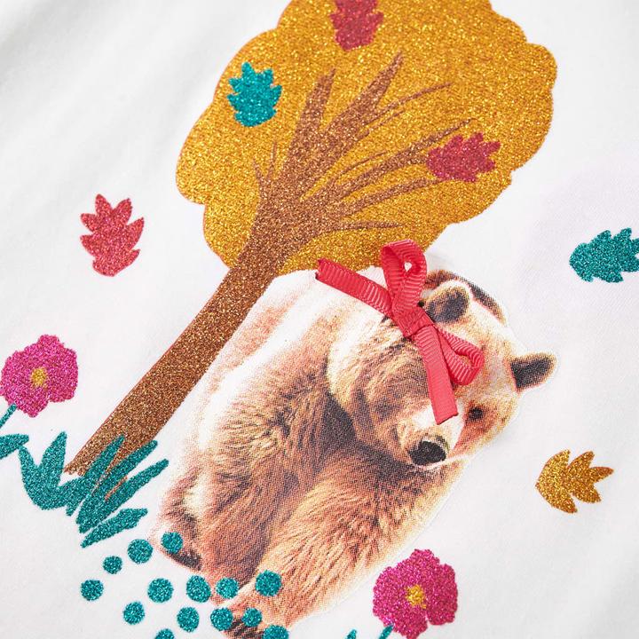 Immagine prodotto VidaXL Camicia da bambino a maniche lunghe ecrù 128,Materiale: 95 % cotone. 5 (128)