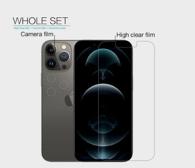 Actual product image Nillkin Super Clear Series Protective Film (1 Piece, Apple iPhone 13 Pro Max)