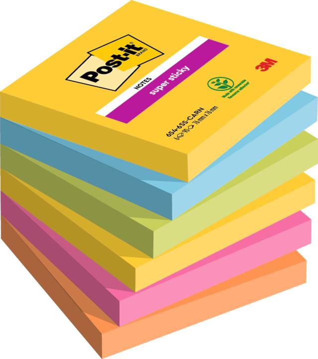 Immagine prodotto Post-it Carnevale super appiccicoso DUPLIKAT (76 x 76 mm)