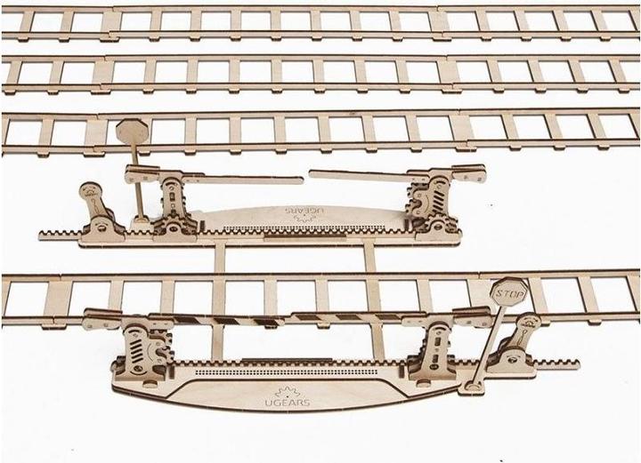 Produktbild Ugears Bahnschienen 196 Teile