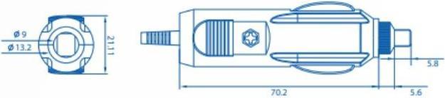Productafbeelding Teltonika Automotive voeding, 4 pins