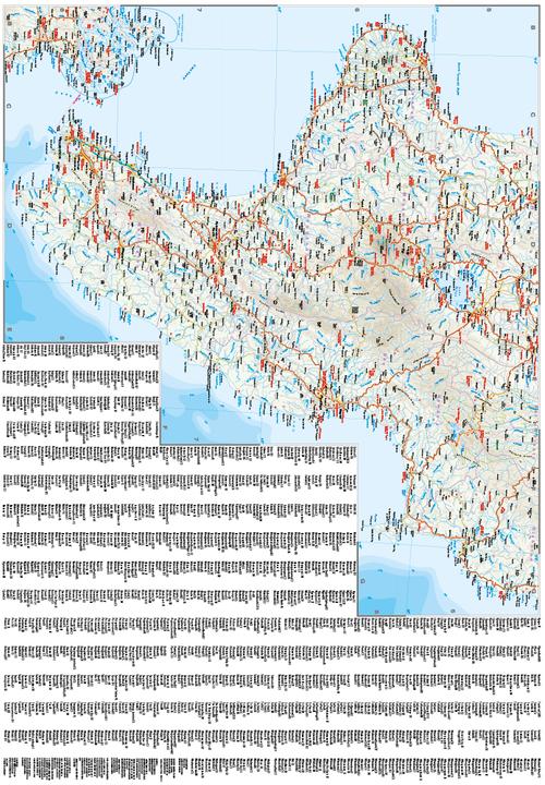 Produktbild Landkarte Neuseeland, Nordinsel 1:550.000
