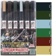 Actual product image Bandai Gundam Marker Set