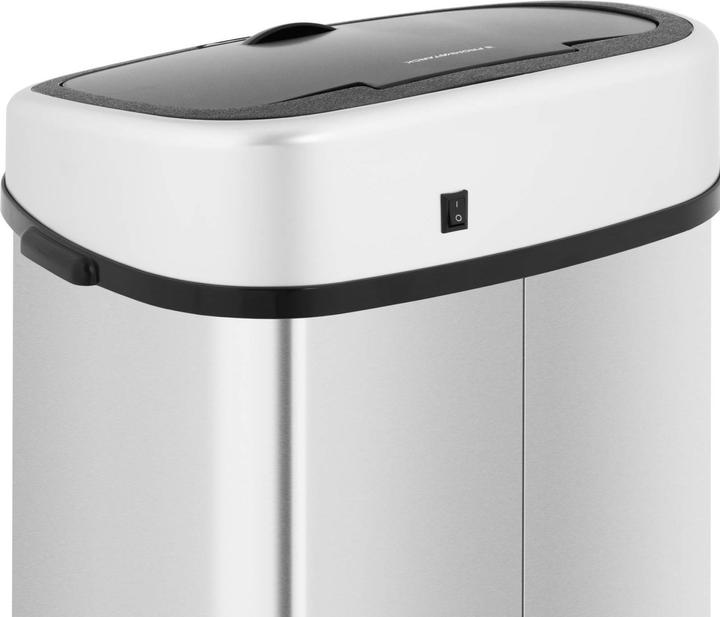Produktbild Fromm & Starck Mülleimer mit Sensor automatischer Abfalleimer Edelstahl Müllbeutel eckig 68 L (68 l)