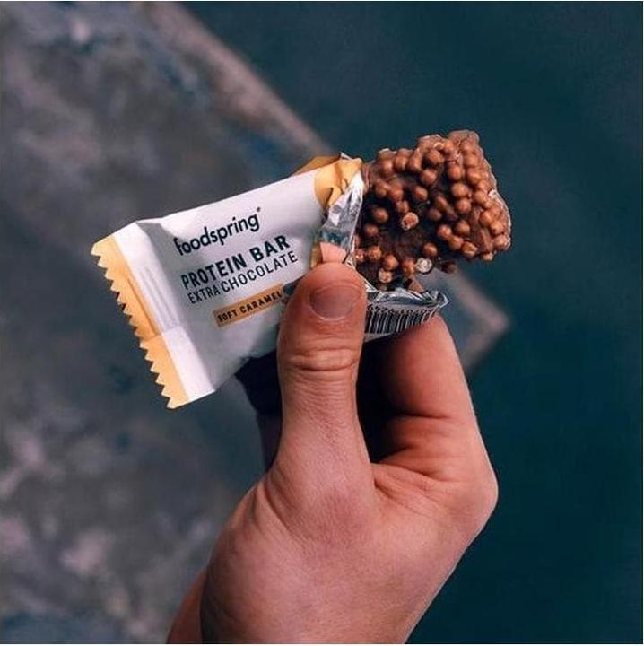 Produktbild Foodspring Protein Bar Extra Chocolate (Crunchy Peanut, 1 Stk., 668 g)