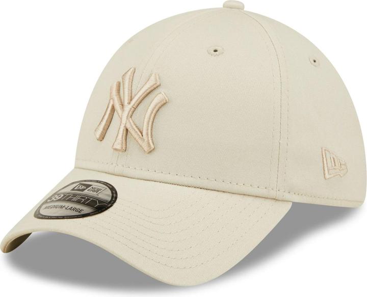New Era 39Thirty Stretch Cap - New York Yankees beige - M/L (M/L)