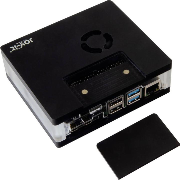 Image du produit Joy-it Joy it SBC Case Convient pour : Raspberry Pi couvercle GPIO amovible, incl. refroidisseur actif