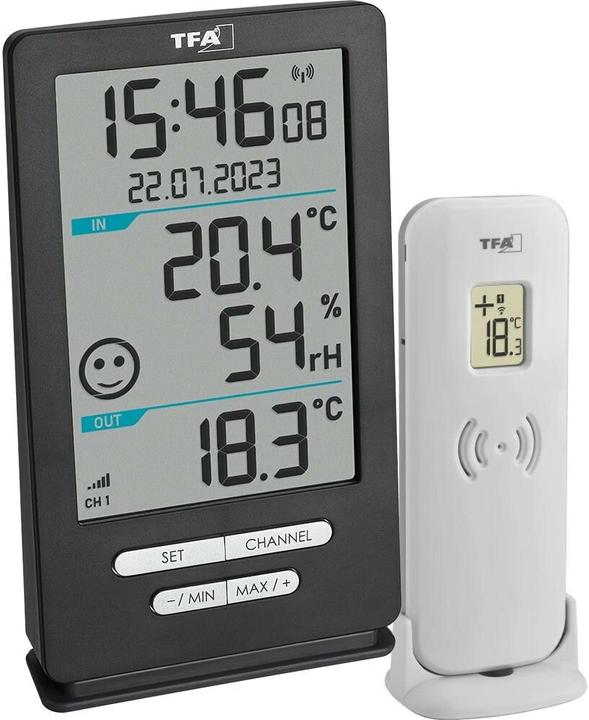 Actual product image TFA Radio thermometer