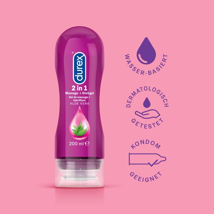 Immagine prodotto Durex Play Massage 2 in 1 (200 ml)