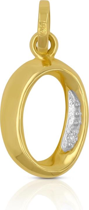 Image du produit Muau Lettre (Or blanc, Or jaune, Or rose ou argent)