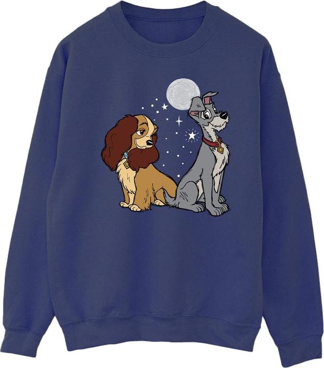 Disney Lady And The Tramp Moon Sweatshirt (L)