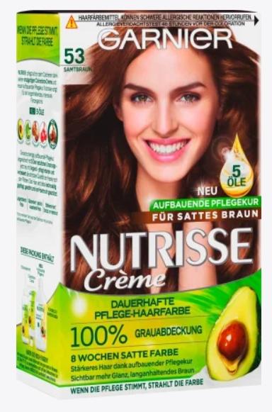 Immagine prodotto Garnier Nutrisse, 53 Velvet brown, tintura per capelli