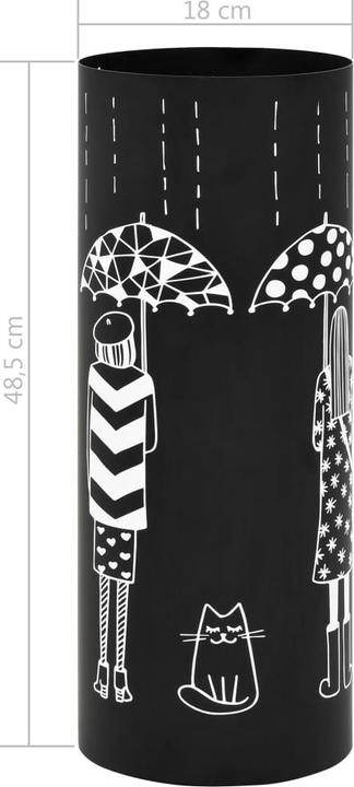 VidaXL Heinrick (18 x 8 x 48.5 cm)