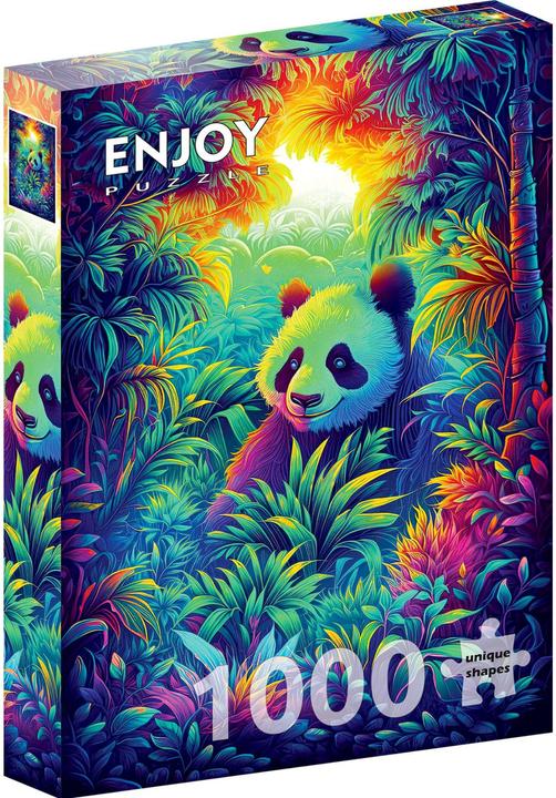Produktbild Enjoy Puzzle Puzzle 1000 Teile - Panda Ecke (1000 Teile)