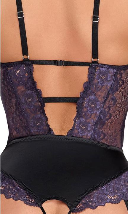 Actual product image Cottelli Collection Body black/purple M (M)