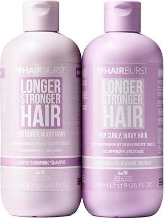 Image du produit Hairburst Hair Burst Wavy & Curly Hair Shampoo and Conditioner Set - Sulfate, SLS, Paraben Free (Set soin capillaire)