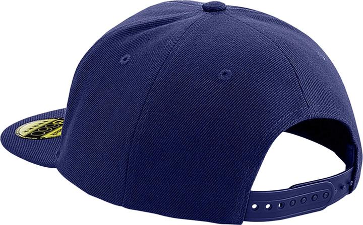 Actual product image Beechfield Flat Peak baseball cap (One size)