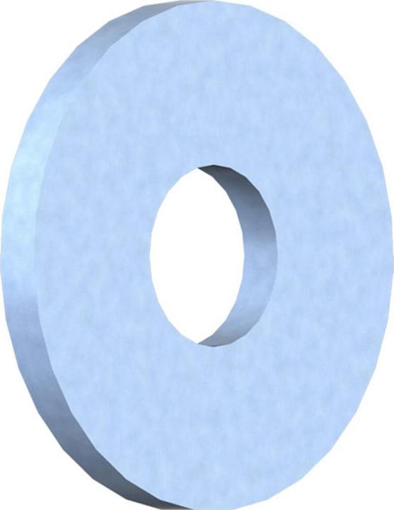 Produktbild Reisser Bauscheiben, DIN 440, Form R, 17,5 x 56 x 5, Stahl, verzinkt, blau passiviert, verpackt a 30