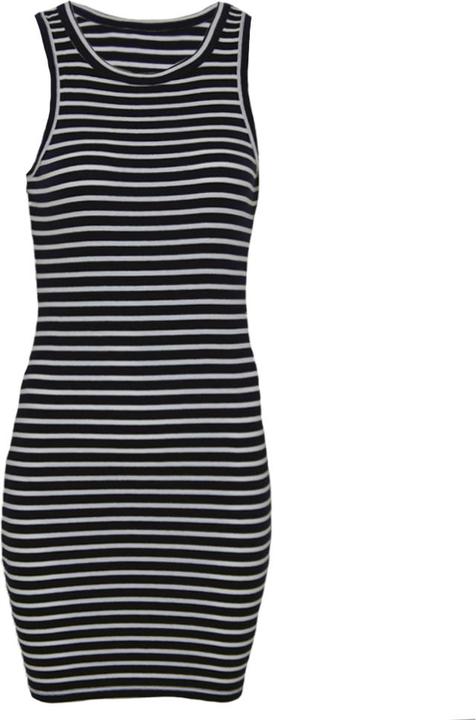 Brave Soul Minikleid Frauen Ärmel Gestreift