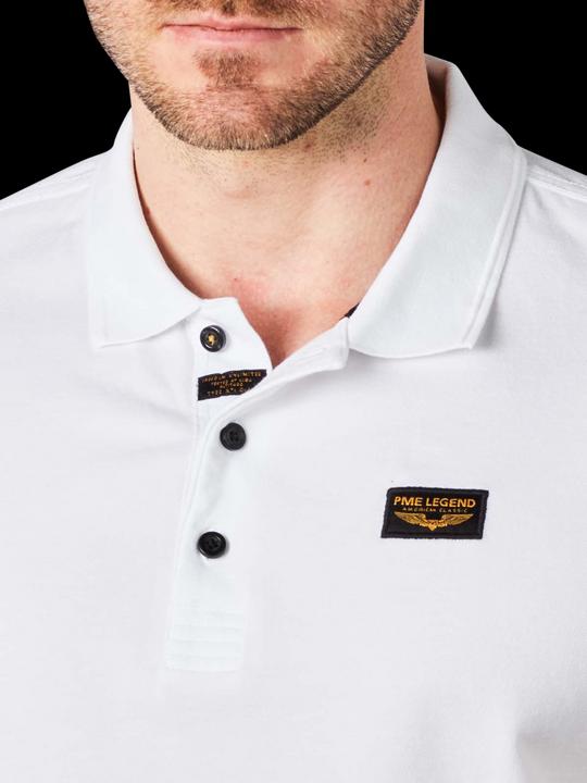 Image du produit Pme Legend Polo à manches courtes blanc vif (S)