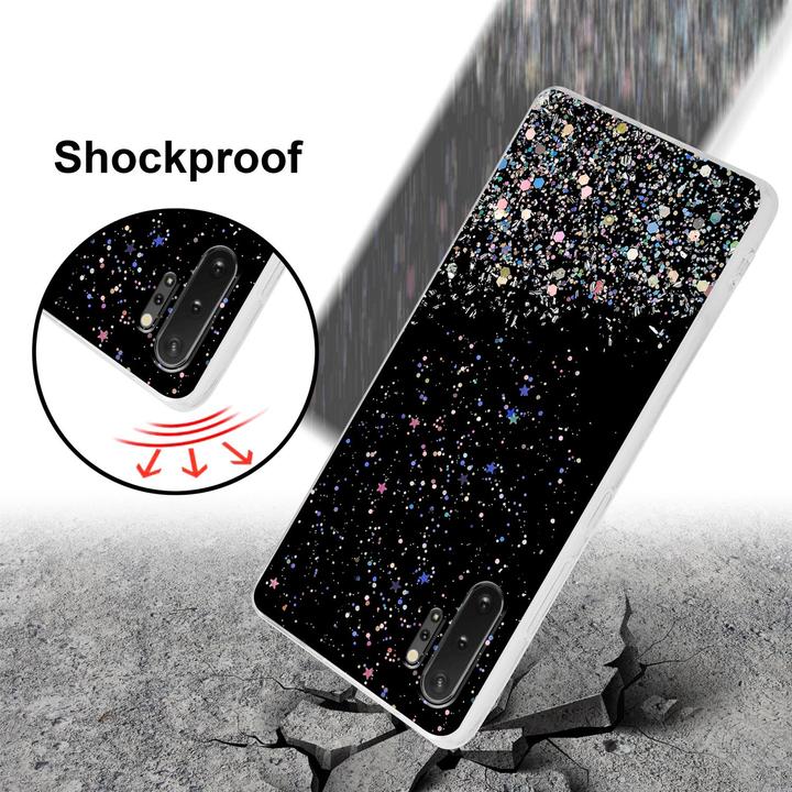 Image du produit Cadorabo Couverture TPU paillettes scintillantes (Samsung Galaxy Note 10 Plus)