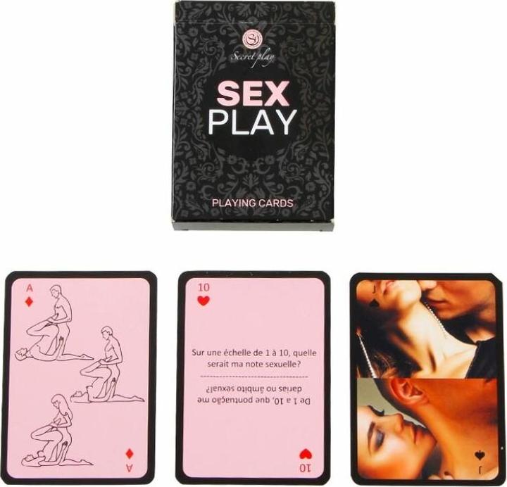 Actual product image Secret play Secretplay Juego De Cartas Sex Play Fr/Pt (Deck of cards, French, Portuguese)
