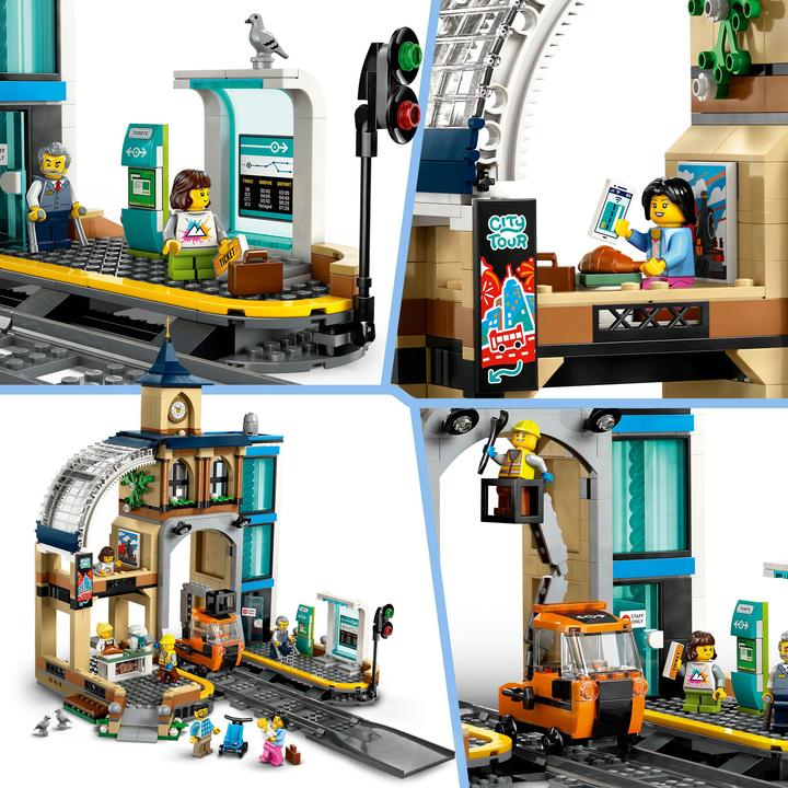 Produktbild LEGO Hauptbahnhof (60469, LEGO City)