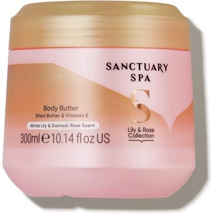 Image du produit Beurre pour le corps Lily & Rose pour les femmes Hydratant pour le corps au karité 300ml (Crème pour le corps, 300 ml)