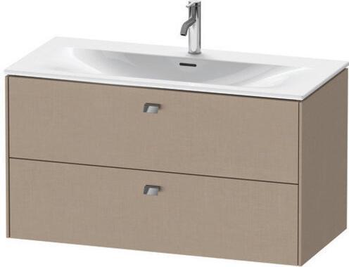 Actual product image Duravit Brioso vanity unit wall-mounted 102.0 x 47.9 cm, 2 drawers, incl. siphon cut-out and apron (102 x 48 x 55.5 cm)