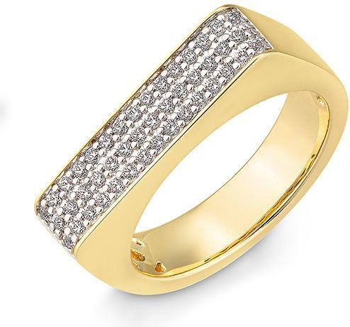 Breuning RING - BRILL. 0,33 Ct. H/si (54, 750/18 K Gold)