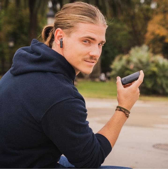 Image du produit KSIX Casque Sans Fil Halley Noir (20 h, Sans fil)